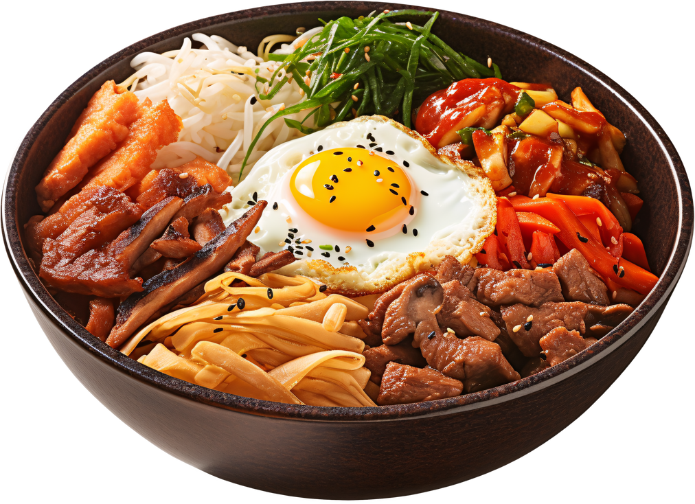 Bibimbap, Korean food